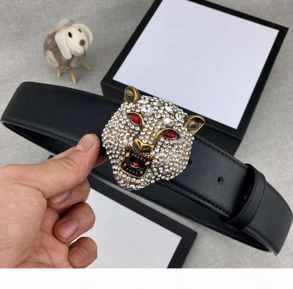 fashionable diamonds brass tiger head designer belts luxury belts mens women belt casual smooth buckle width about 38mm high quality, Black;brown
fashionable diamonds brass tiger head designer belts luxury belts mens women belt casual smooth buckle width about 38mm high quality, Black;brown