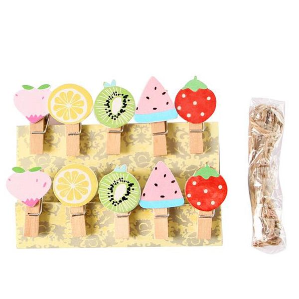 10 pcs wood clips craft tools mini clothespins with fruit strawberry kiwi lemon watermelon peach pattern note memo message clips with rope 1
10 pcs wood clips craft tools mini clothespins with fruit strawberry kiwi lemon watermelon peach pattern note memo message clips with rope 1