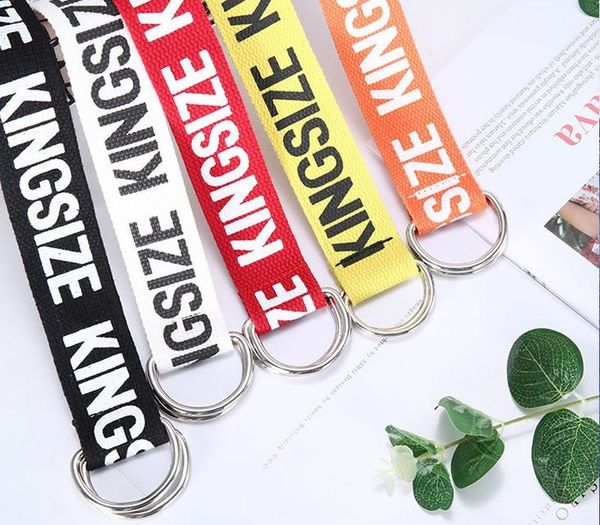 130cm Nylon Canvas Belt Printing D Ring Double Buckle Student Belt waistband Letter Printed Fashion For Jeans
130cm Nylon Canvas Belt Printing D Ring Double Buckle Student Belt waistband Letter Printed Fashion For Jeans