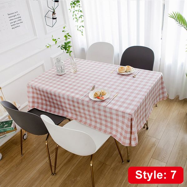 table cloth tablecloth dustproof rectangle cover slip resistant simple plaid style 140*180cm bdf99
table cloth tablecloth dustproof rectangle cover slip resistant simple plaid style 140*180cm bdf99