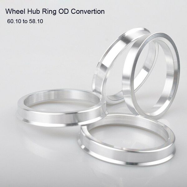 4 pcs aluminum alloy spigot center hub ring wheel hub ring od 60.1 to id 58.1
4 pcs aluminum alloy spigot center hub ring wheel hub ring od 60.1 to id 58.1