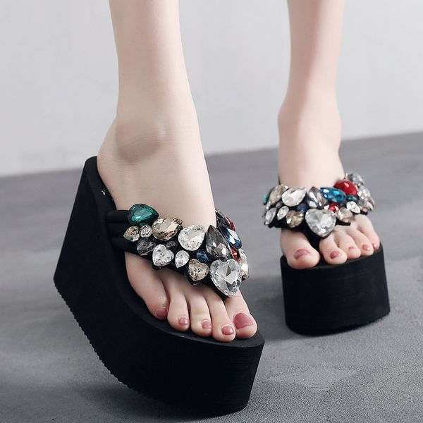 slippers women platform shoes woman slip on flats female rhinestone bling summer black wedge outdoor flip flops plus size 35-42
slippers women platform shoes woman slip on flats female rhinestone bling summer black wedge outdoor flip flops plus size 35-42