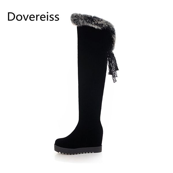 boots dovereiss fashion female winter zipper elegant increase height snow over the knee big size 42, Black
boots dovereiss fashion female winter zipper elegant increase height snow over the knee big size 42, Black