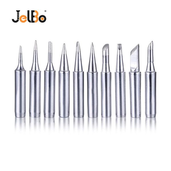 jelbo 10pcs soldering iron tip set 900m welding tools tips solder station tip conical bevel metal iron fit for 936
jelbo 10pcs soldering iron tip set 900m welding tools tips solder station tip conical bevel metal iron fit for 936