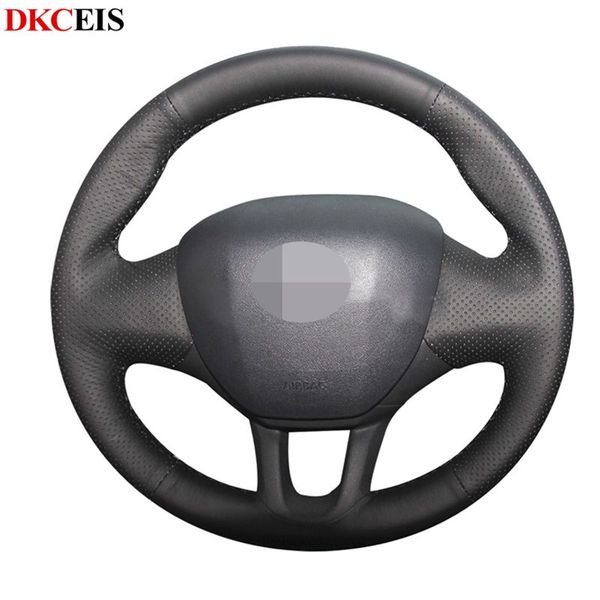 steering wheel covers diy hand-stitched black soft pu artificial leather car cover for 2008 2013-2021 208 2011-2021
steering wheel covers diy hand-stitched black soft pu artificial leather car cover for 2008 2013-2021 208 2011-2021