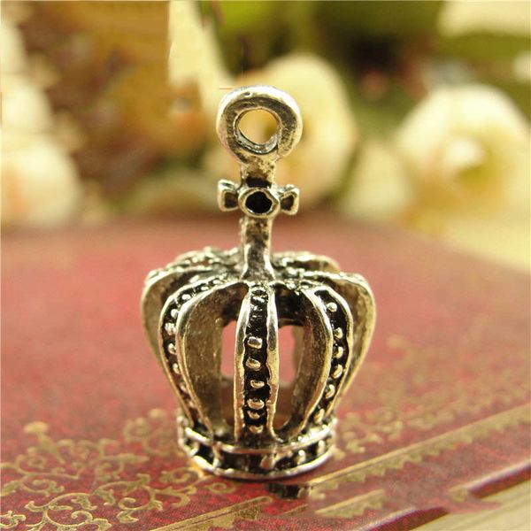 10pcs/lot antique bronze gold color stereoscopic crown pendant for jewelry making accessories retro charms diy necklace findings
10pcs/lot antique bronze gold color stereoscopic crown pendant for jewelry making accessories retro charms diy necklace findings