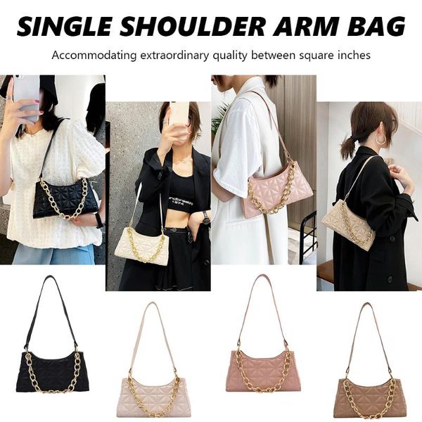 exquisite lattice pattern pu women handbag 2020 fashion totes chain underarm shoulder bag outdoor travel lady shoulder pouch
exquisite lattice pattern pu women handbag 2020 fashion totes chain underarm shoulder bag outdoor travel lady shoulder pouch