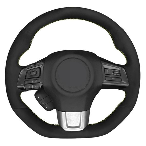 car steering wheel cover diy hand-stitched black suede for subaru wrx (sti) 2015 2016 2017 2018 2019 levorg 2015-2019
car steering wheel cover diy hand-stitched black suede for subaru wrx (sti) 2015 2016 2017 2018 2019 levorg 2015-2019