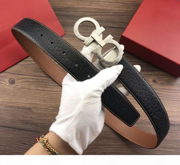 luxury mens black leather belt reversible classic double gancini silver belt buckle brand belt new with box, Black;brown
luxury mens black leather belt reversible classic double gancini silver belt buckle brand belt new with box, Black;brown