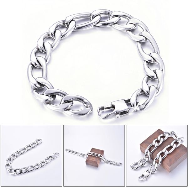 men bracelets chain fashion decoration charm gifts simple metal jewelry for party k2, Black
men bracelets chain fashion decoration charm gifts simple metal jewelry for party k2, Black
