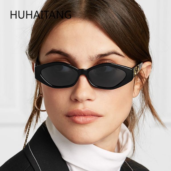 huhaitangnew style sunglasses fashion women's european and american small frame sunglasses cool leopard cat eye, White;black
huhaitangnew style sunglasses fashion women's european and american small frame sunglasses cool leopard cat eye, White;black