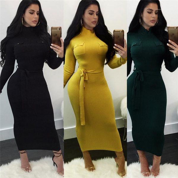 fashion winter slim knitted dresses designer womens solid color dress luxury womens dress, Black;gray
fashion winter slim knitted dresses designer womens solid color dress luxury womens dress, Black;gray