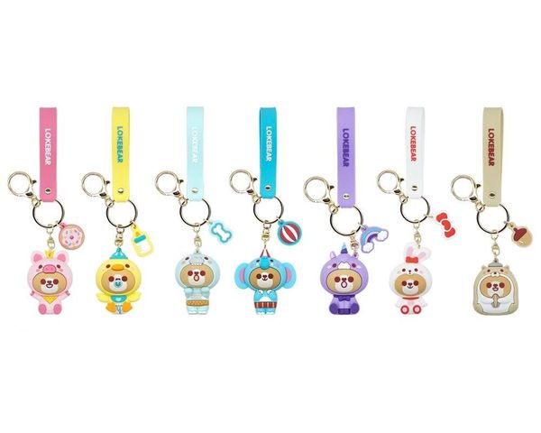 2020 genuine authorizat creative loke bear keychains cute cartoon lovely bear car key chain children bag pendant keyring student, Silver
2020 genuine authorizat creative loke bear keychains cute cartoon lovely bear car key chain children bag pendant keyring student, Silver