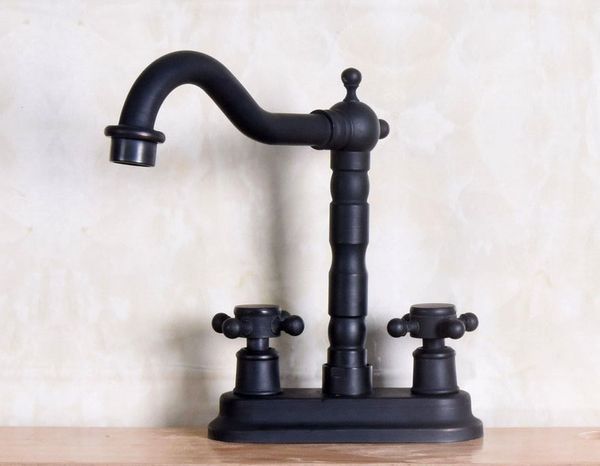 black oil rubbed bronze double cross handle deck mount cold & tap 2 hole 4" centerset kitchen faucet sink mixer tap wnf149
black oil rubbed bronze double cross handle deck mount cold & tap 2 hole 4" centerset kitchen faucet sink mixer tap wnf149