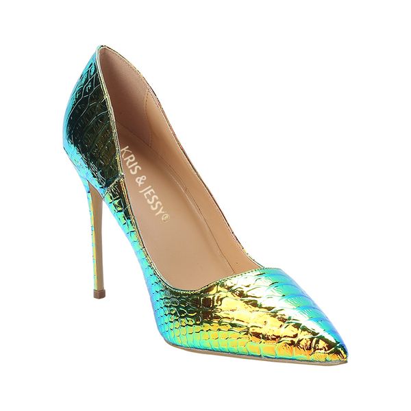 knockout2020 out big size sheepskin snake skin leather inside dress women high heels shoes for party, Black
knockout2020 out big size sheepskin snake skin leather inside dress women high heels shoes for party, Black