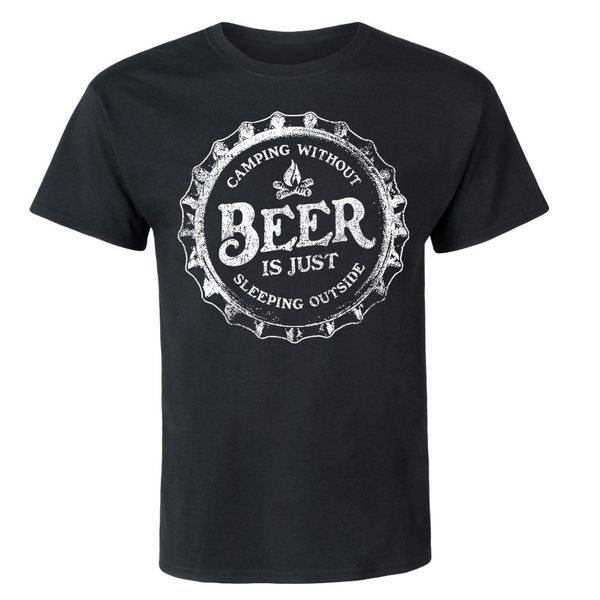 2019 new design short-sleeve fashion camper without beer short sleeve t shirt 
2019 new design short-sleeve fashion camper without beer short sleeve t shirt