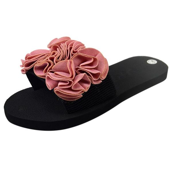 women bohemian flower flat slipper summer sandals non-slip beach shoe fashion thick-soled wear-resistant flower slipper apr 23, Black
women bohemian flower flat slipper summer sandals non-slip beach shoe fashion thick-soled wear-resistant flower slipper apr 23, Black