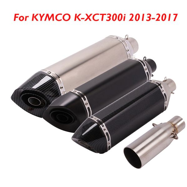 470mm motorcycle exhaust system muffler tip connector link pipe middle tube for kymco k-xct300i 2013-2020
470mm motorcycle exhaust system muffler tip connector link pipe middle tube for kymco k-xct300i 2013-2020