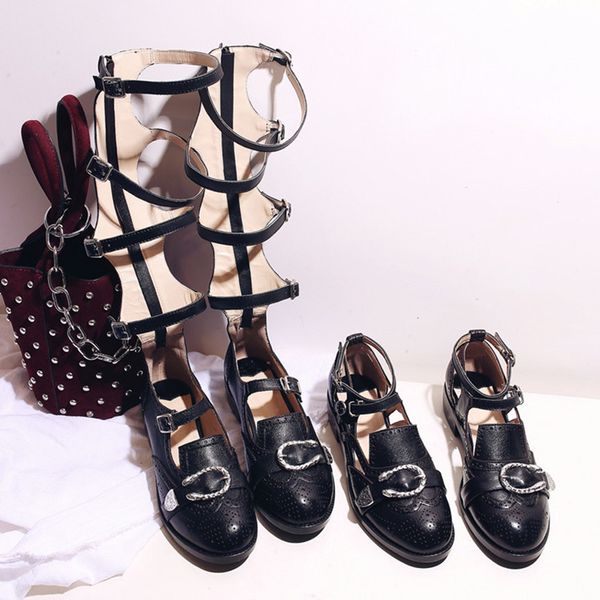 new leather sandals women chaussure ete femme zapatos de mujer buty damskie gladiator sandals women, Black
new leather sandals women chaussure ete femme zapatos de mujer buty damskie gladiator sandals women, Black