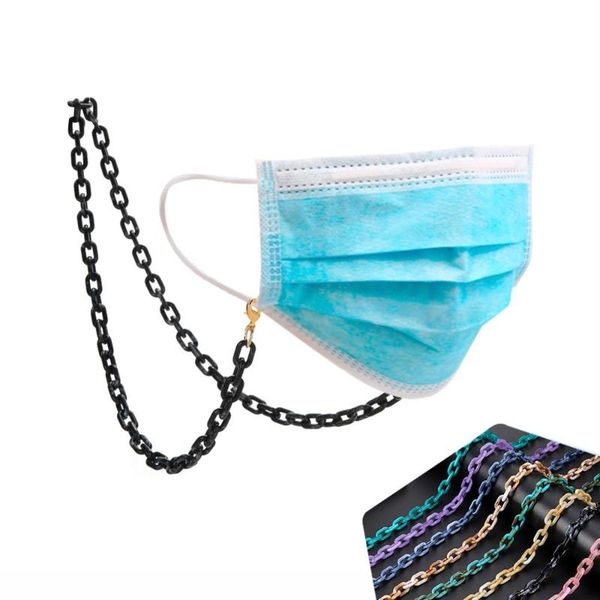 teamer acrylic chain for mask necklace black glasses chain sunglasses straps lanyards women men neck holder with loster claps, Silver
teamer acrylic chain for mask necklace black glasses chain sunglasses straps lanyards women men neck holder with loster claps, Silver