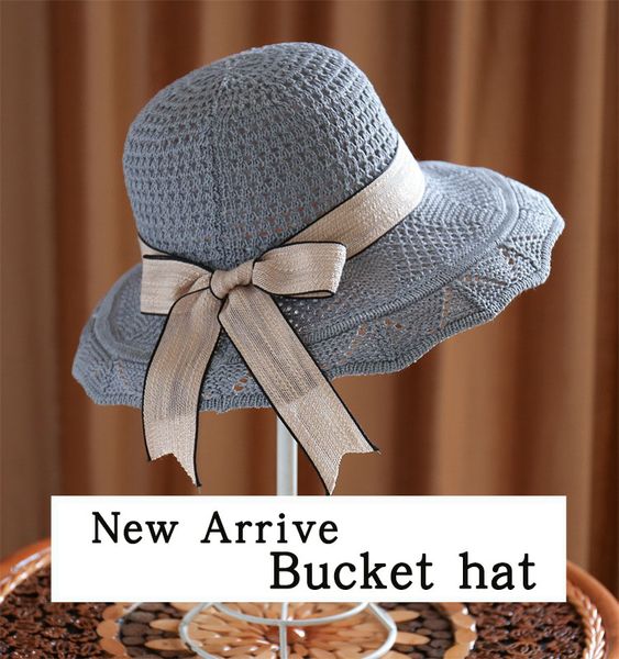 summer women's casual striped sun hat lady knitting bucket hat foldable panama cap beach gorros fisherman caps outdoor, Blue;gray
summer women's casual striped sun hat lady knitting bucket hat foldable panama cap beach gorros fisherman caps outdoor, Blue;gray