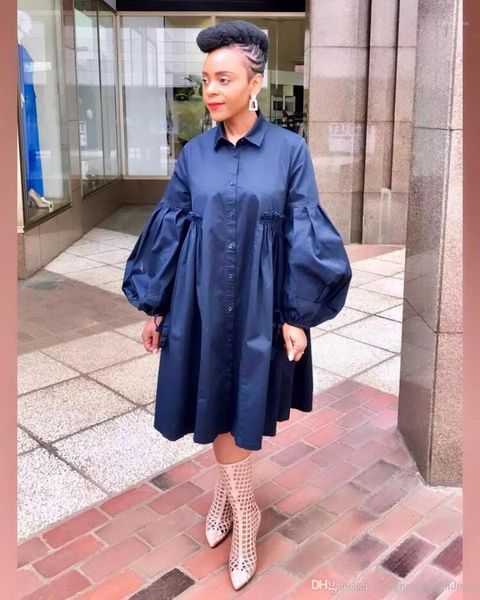 solid color shirt dresses autumn casual loose long lantern sleeve lapel neck fashion women dresses designer women dresses, Black;gray
solid color shirt dresses autumn casual loose long lantern sleeve lapel neck fashion women dresses designer women dresses, Black;gray