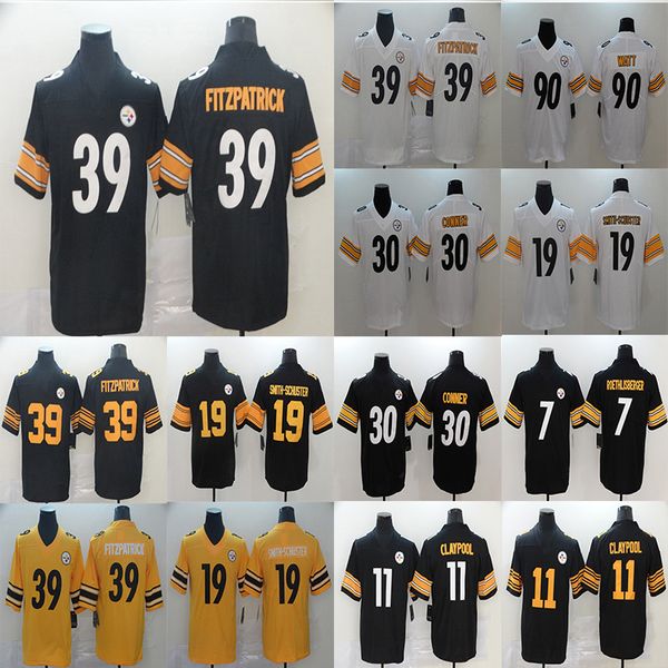 minkah 39 fitzpatrick 11 claypool pittsburgh steelers 19 smith-schuster 90 tj watt 30 conner football limited jersey, Black;red
minkah 39 fitzpatrick 11 claypool pittsburgh steelers 19 smith-schuster 90 tj watt 30 conner football limited jersey, Black;red