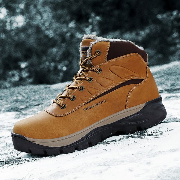 merkmak мужчины boots кожа pu шнуровке мужская обувь высокого качества vintage british snow boots осень зима повседневный голеностопного, Black
merkmak мужчины boots кожа pu шнуровке мужская обувь высокого качества vintage british snow boots осень зима повседневный голеностопного, Black