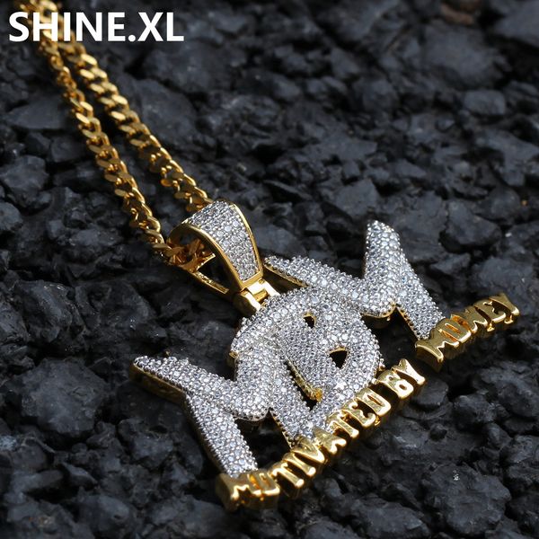 18k gold plated drip letter mbm motivated by money two tone pendant necklace mens hip hop jewelry gift, Silver
18k gold plated drip letter mbm motivated by money two tone pendant necklace mens hip hop jewelry gift, Silver
