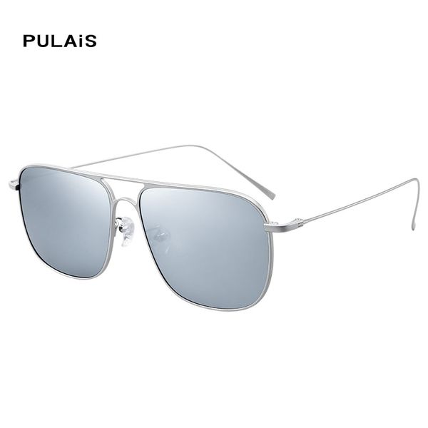 pulais classic polarized sunglasses men brand designer vintage titanium driving pilot sunglass sun glasses uv400, White;black
pulais classic polarized sunglasses men brand designer vintage titanium driving pilot sunglass sun glasses uv400, White;black