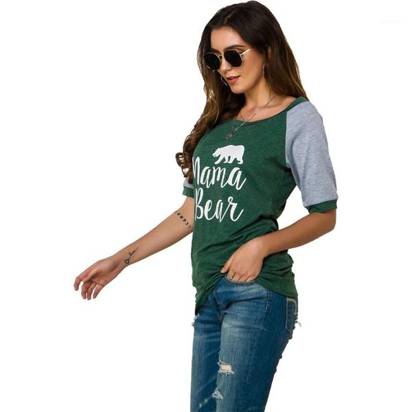 designer tshirts fashion double color panelled tees womens summer short sleeve letter printed womens, White
designer tshirts fashion double color panelled tees womens summer short sleeve letter printed womens, White