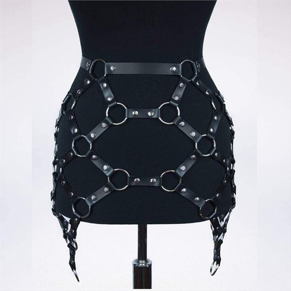 punk goth metal rivet o rings hollow out mini skirt pu leather skirt with adjustable buckle waist belt women party clubwear, Black
punk goth metal rivet o rings hollow out mini skirt pu leather skirt with adjustable buckle waist belt women party clubwear, Black