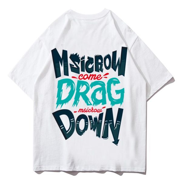 casual men t-shirt letter summer man tshirt fashion streetwear male t-shirts hip hop brand clothing mens tee t shirt men, White;black
casual men t-shirt letter summer man tshirt fashion streetwear male t-shirts hip hop brand clothing mens tee t shirt men, White;black