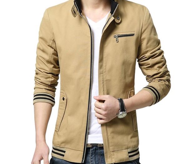 men jackets safari style coats 2020 spring cotton streetwear male outerwear mens plus size outdoors bomber jacket, Black;brown
men jackets safari style coats 2020 spring cotton streetwear male outerwear mens plus size outdoors bomber jacket, Black;brown