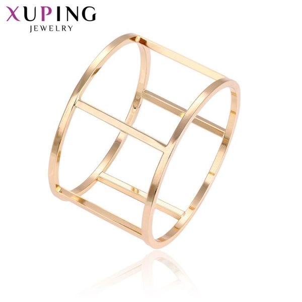 xuping fashion elegant cylindrical around the bangle gold color plated jewelry for women valentine's gift 51665, Black
xuping fashion elegant cylindrical around the bangle gold color plated jewelry for women valentine's gift 51665, Black