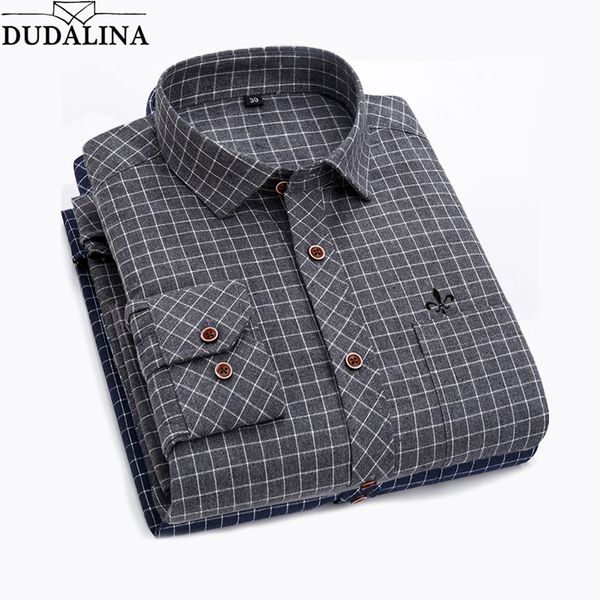 dudalina camisa social masculina men's cotton plaid casual shirt pocket long sleeve 2020 comfortable shirts slim fit, White;black
dudalina camisa social masculina men's cotton plaid casual shirt pocket long sleeve 2020 comfortable shirts slim fit, White;black