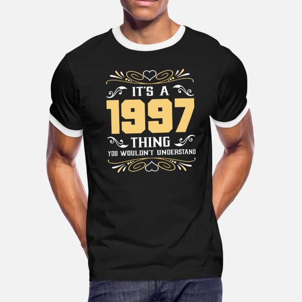 it's 1997 thing you wouldnot understand t shirt men print short sleeve round neck trend anti-wrinkle casual summer cool shirt
it's 1997 thing you wouldnot understand t shirt men print short sleeve round neck trend anti-wrinkle casual summer cool shirt