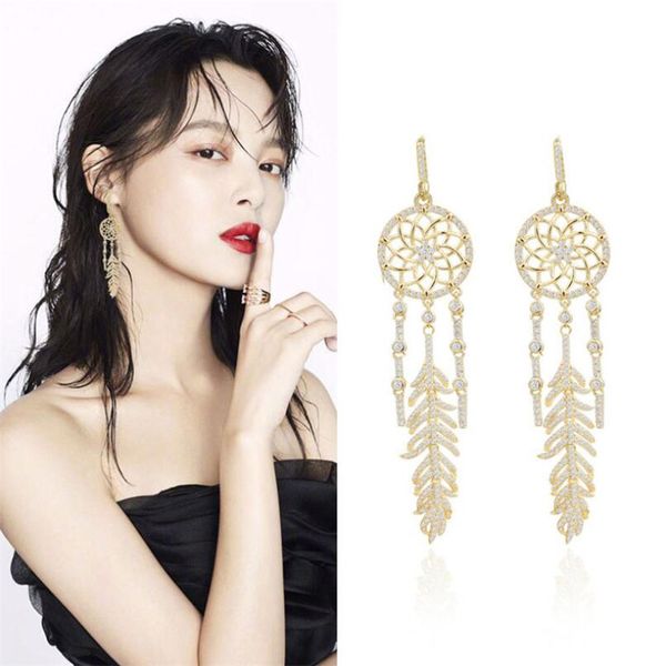 high street long tassel women earring fashion birthday gifts luxury girls earrings holiday personality brand lady designer studs, Golden
high street long tassel women earring fashion birthday gifts luxury girls earrings holiday personality brand lady designer studs, Golden