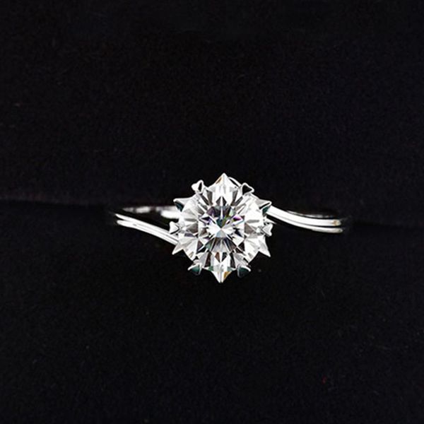 925 sterling silver moissanite ring 1ct ij color lab diamond jewelry snowflake style anniversary ring
925 sterling silver moissanite ring 1ct ij color lab diamond jewelry snowflake style anniversary ring