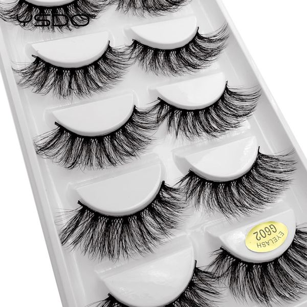 false eyelashes ysdo lashes 5 pairs 100% hand made soft mink 3d hair long makeup fake 602
false eyelashes ysdo lashes 5 pairs 100% hand made soft mink 3d hair long makeup fake 602
