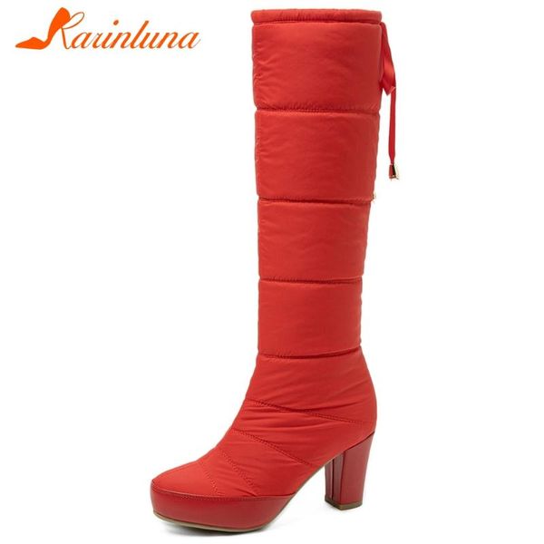 karin большой размер 33-43 женский зимние теплые меховые сапоги круглый toe толстые высокие каблуки узелок женщин сапоги по колено вниз женс, Black
karin большой размер 33-43 женский зимние теплые меховые сапоги круглый toe толстые высокие каблуки узелок женщин сапоги по колено вниз женс, Black