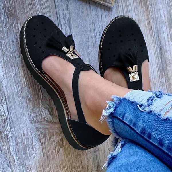 women pu leather hollow breathing sandals ladies fringe sewing platform flat shoes women fashion comfortable casual sandals, Black
women pu leather hollow breathing sandals ladies fringe sewing platform flat shoes women fashion comfortable casual sandals, Black