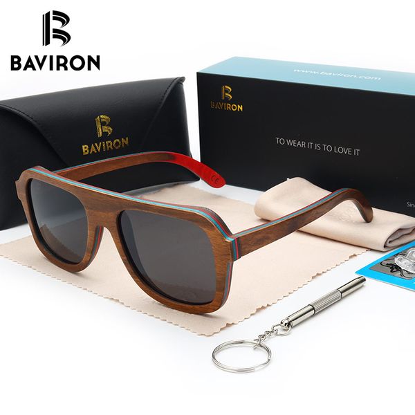 sunglasses baviron 100% real wooden multilayer colorful frame wood sun glasses men polaroid anti reflection goggles 7585, White;black
sunglasses baviron 100% real wooden multilayer colorful frame wood sun glasses men polaroid anti reflection goggles 7585, White;black