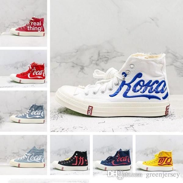 2021 chuck 70 hi taylor three party consortium kith x coca all star 1970s fashion high classic casual canvas shoes sport designer sneakers, Black
2021 chuck 70 hi taylor three party consortium kith x coca all star 1970s fashion high classic casual canvas shoes sport designer sneakers, Black