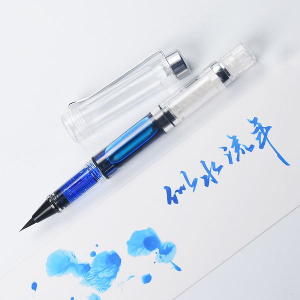 fountain pens piston brush pen refillable ink calligraphy marker for writing school art supplies stationery
fountain pens piston brush pen refillable ink calligraphy marker for writing school art supplies stationery