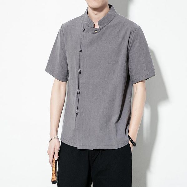 men's casual shirts -5xl short sleeve linen shirt men chinese style vintage beach for wedding fashion clothing xxxxxl, White;black
men's casual shirts -5xl short sleeve linen shirt men chinese style vintage beach for wedding fashion clothing xxxxxl, White;black
