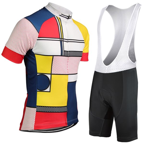 racing sets men's color grid cycling jersey kit suspender shorts riding bike short sleeve clothing wear bib, Black;blue
racing sets men's color grid cycling jersey kit suspender shorts riding bike short sleeve clothing wear bib, Black;blue