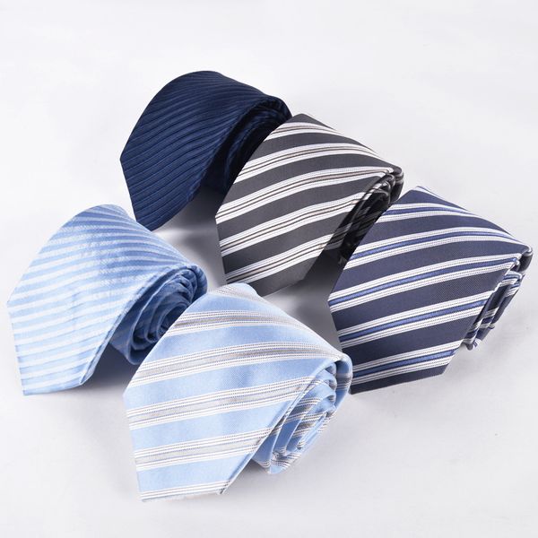 8.5cm mens ties 100% real natural silk jacquard striped neck ties for men neckties for wedding party mens gift accessory, Black;gray
8.5cm mens ties 100% real natural silk jacquard striped neck ties for men neckties for wedding party mens gift accessory, Black;gray