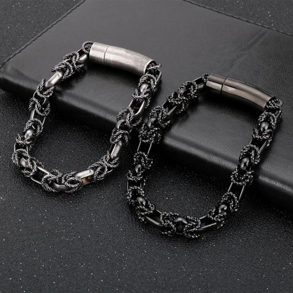 8mm Width Braided 316L Stainless Steel Chain Bracelet Mens Metal Bangles For Male Armband Hand Jewelry Gift For Him Husband
8mm Width Braided 316L Stainless Steel Chain Bracelet Mens Metal Bangles For Male Armband Hand Jewelry Gift For Him Husband