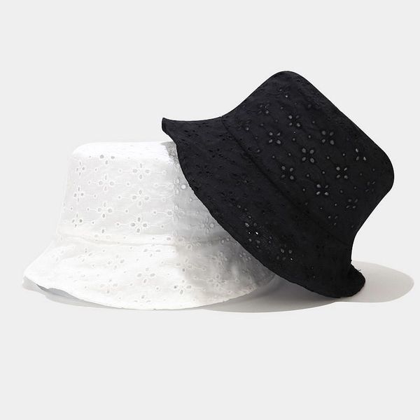 new korea style hollow out crochet lace bucket hats simple foldable fisherman hat casual breathable beach sun hat fashion female, Blue;gray
new korea style hollow out crochet lace bucket hats simple foldable fisherman hat casual breathable beach sun hat fashion female, Blue;gray